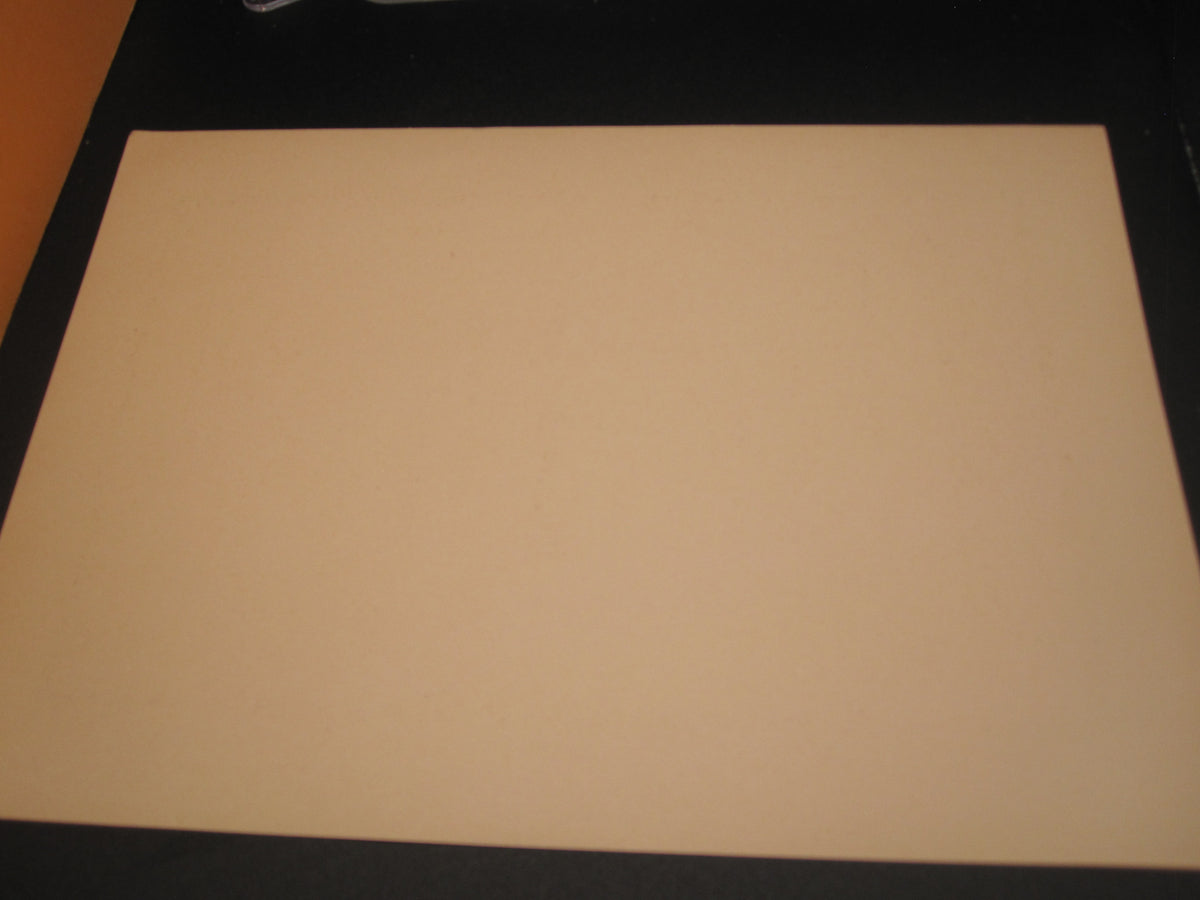 BLANKO Urkunde Kriegsabzeichen für Minensuch- U-Bootjagd und Sicherungsverbände