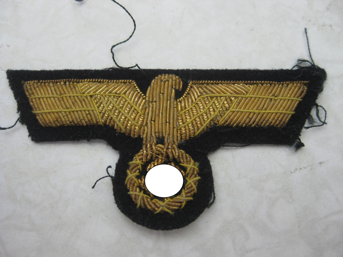 Offiziers Mützenadler Effekten für Kriegsmarine Wehrmacht Mint Condition