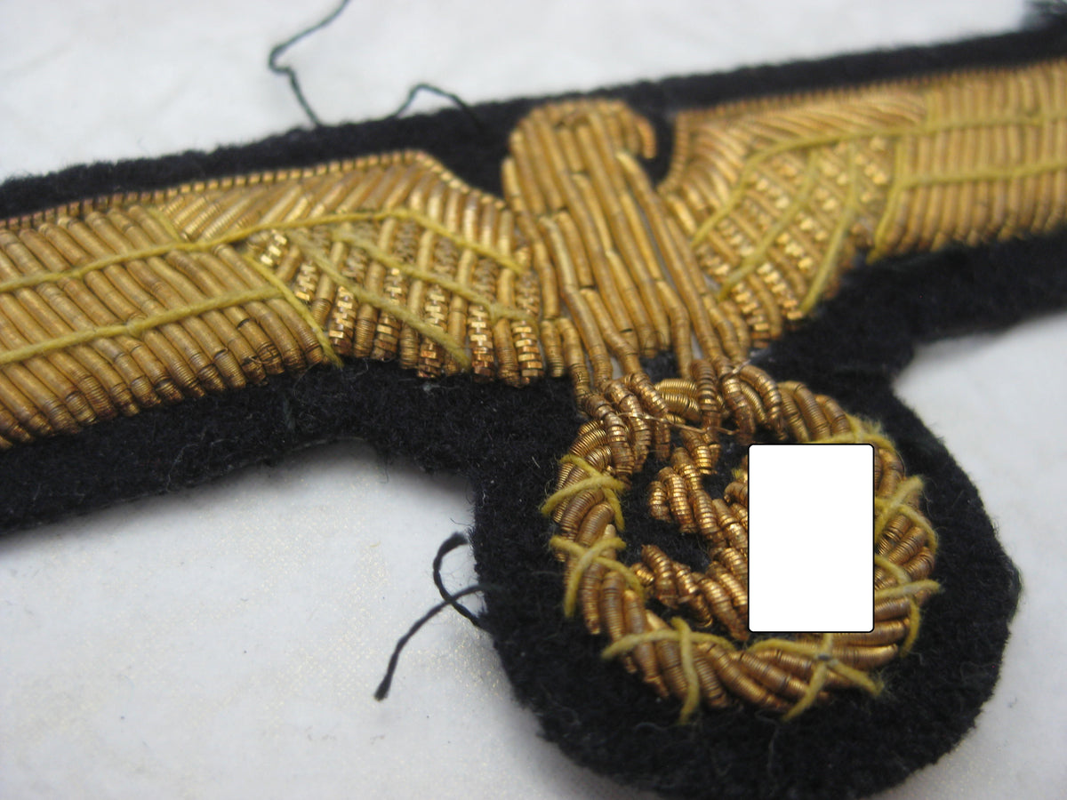 Offiziers Mützenadler Effekten für Kriegsmarine Wehrmacht Mint Condition