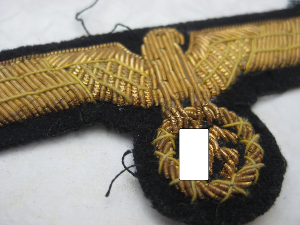 Offiziers Mützenadler Effekten für Kriegsmarine Wehrmacht Mint Condition