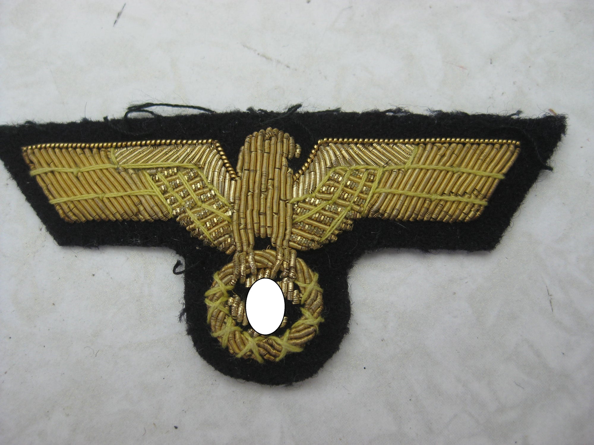 Offiziers Mützenadler Effekten für Kriegsmarine Wehrmacht Mint Condition