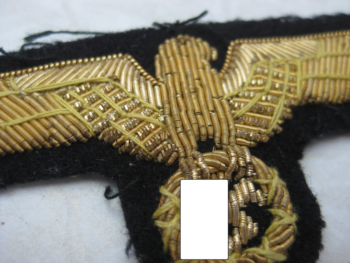 Offiziers Mützenadler Effekten für Kriegsmarine Wehrmacht Mint Condition
