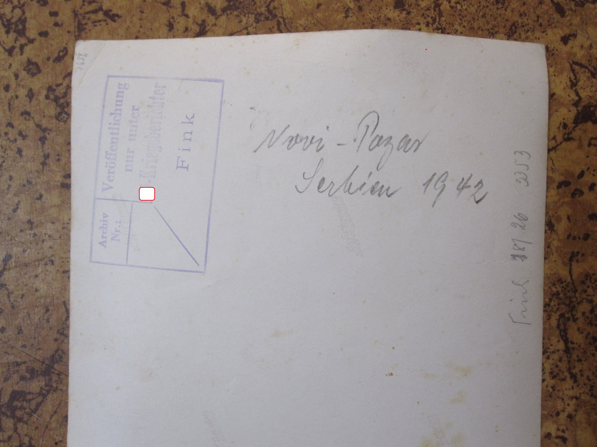 ORIGINALE 5 Großformatige Fotos SS-Gebirgsjäger Gebirgs Division &quot; PRINZ EUGEN &quot;  KRIEGBSBERICHTER  Serbien Montenegro Bosnien Balkanfeldzug