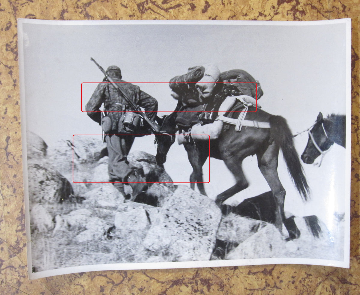 ORIGINALE 5 Großformatige Fotos SS-Gebirgsjäger Gebirgs Division &quot; PRINZ EUGEN &quot;  KRIEGBSBERICHTER  Serbien Montenegro Bosnien Balkanfeldzug