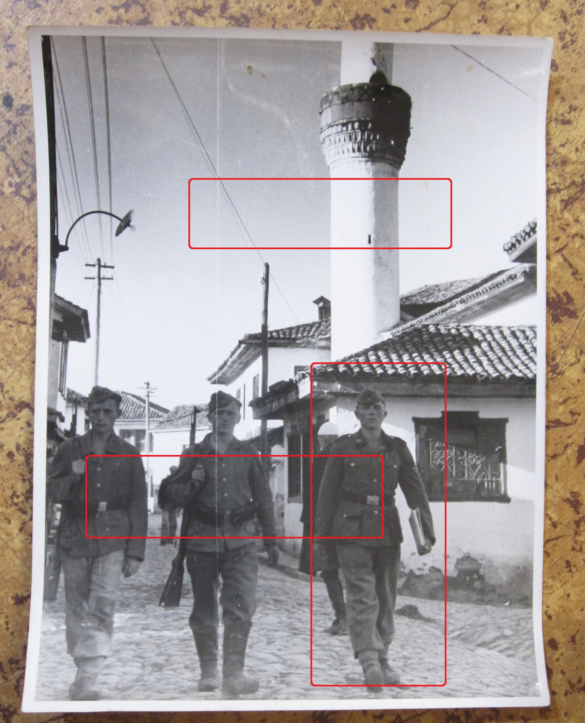 ORIGINALE 5 Großformatige Fotos SS-Gebirgsjäger Gebirgs Division &quot; PRINZ EUGEN &quot;  KRIEGBSBERICHTER  Serbien Montenegro Bosnien Balkanfeldzug