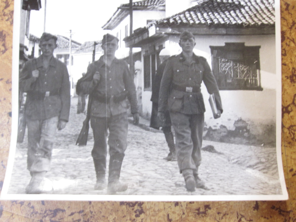 ORIGINALE 5 Großformatige Fotos SS-Gebirgsjäger Gebirgs Division &quot; PRINZ EUGEN &quot;  KRIEGBSBERICHTER  Serbien Montenegro Bosnien Balkanfeldzug