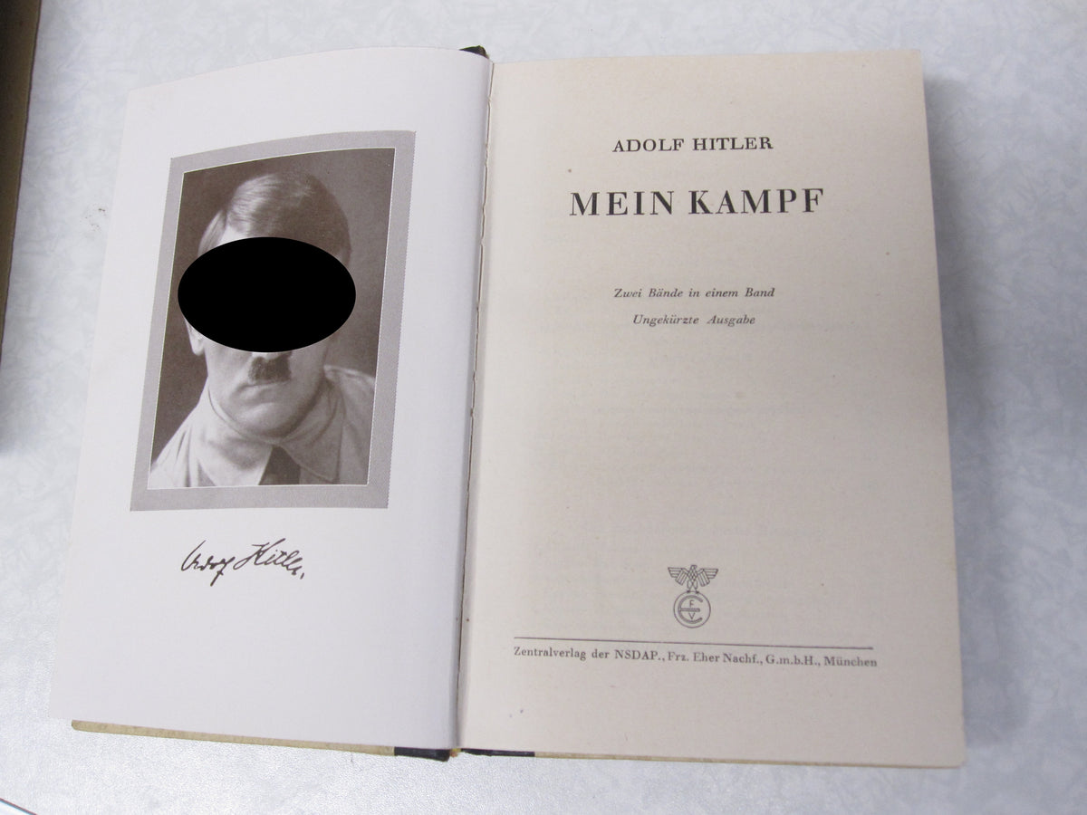 Buch Mein Kampf Hochzeitsausgabe von 1938 GERA in Thüringen Adolf Hitler