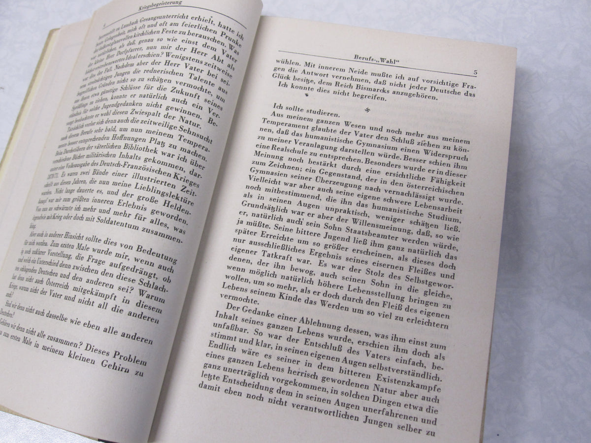 Buch Mein Kampf Hochzeitsausgabe von 1938 GERA in Thüringen Adolf Hitler