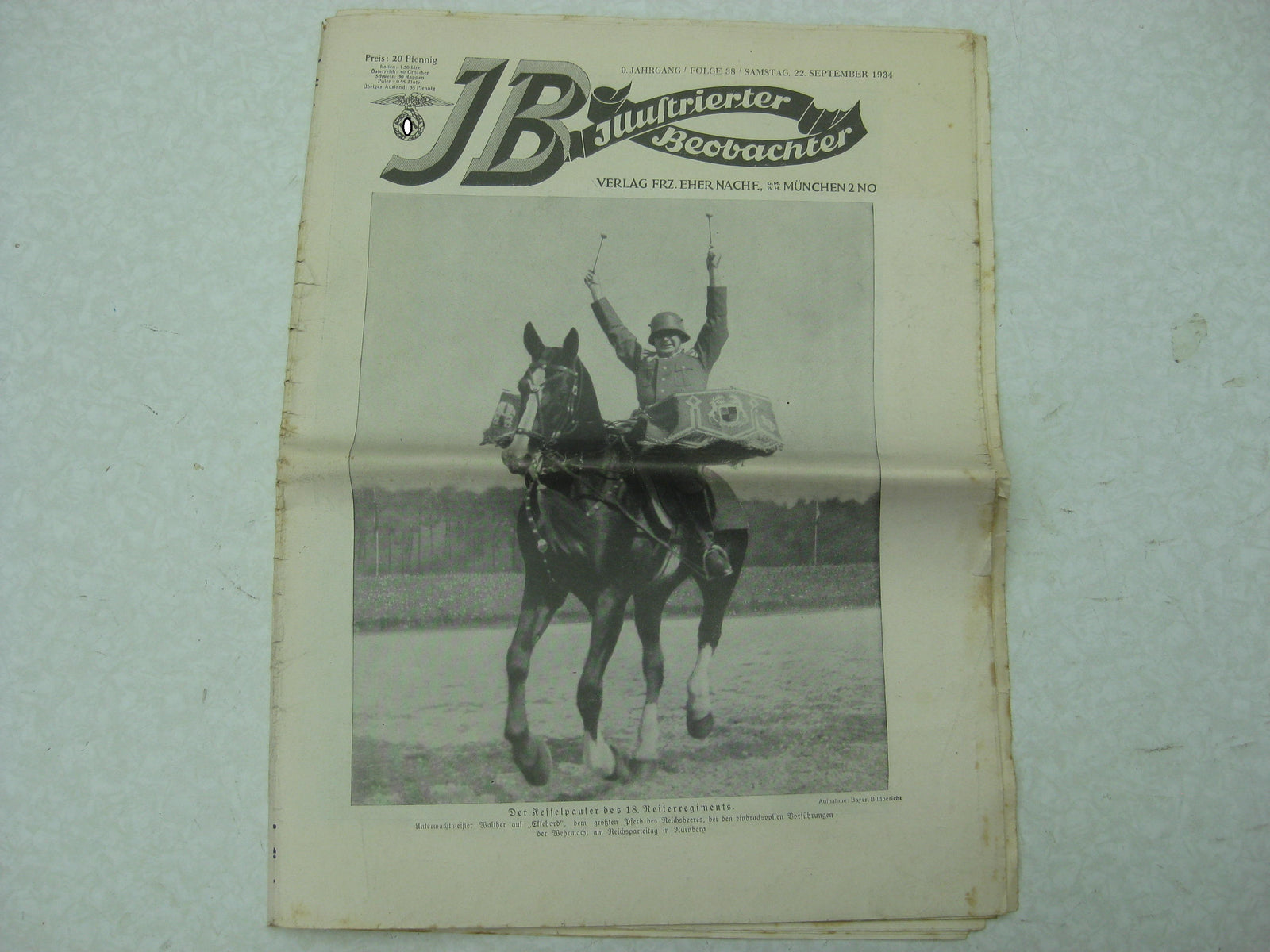 Heft Buch Illustrierter Beobachter 1934