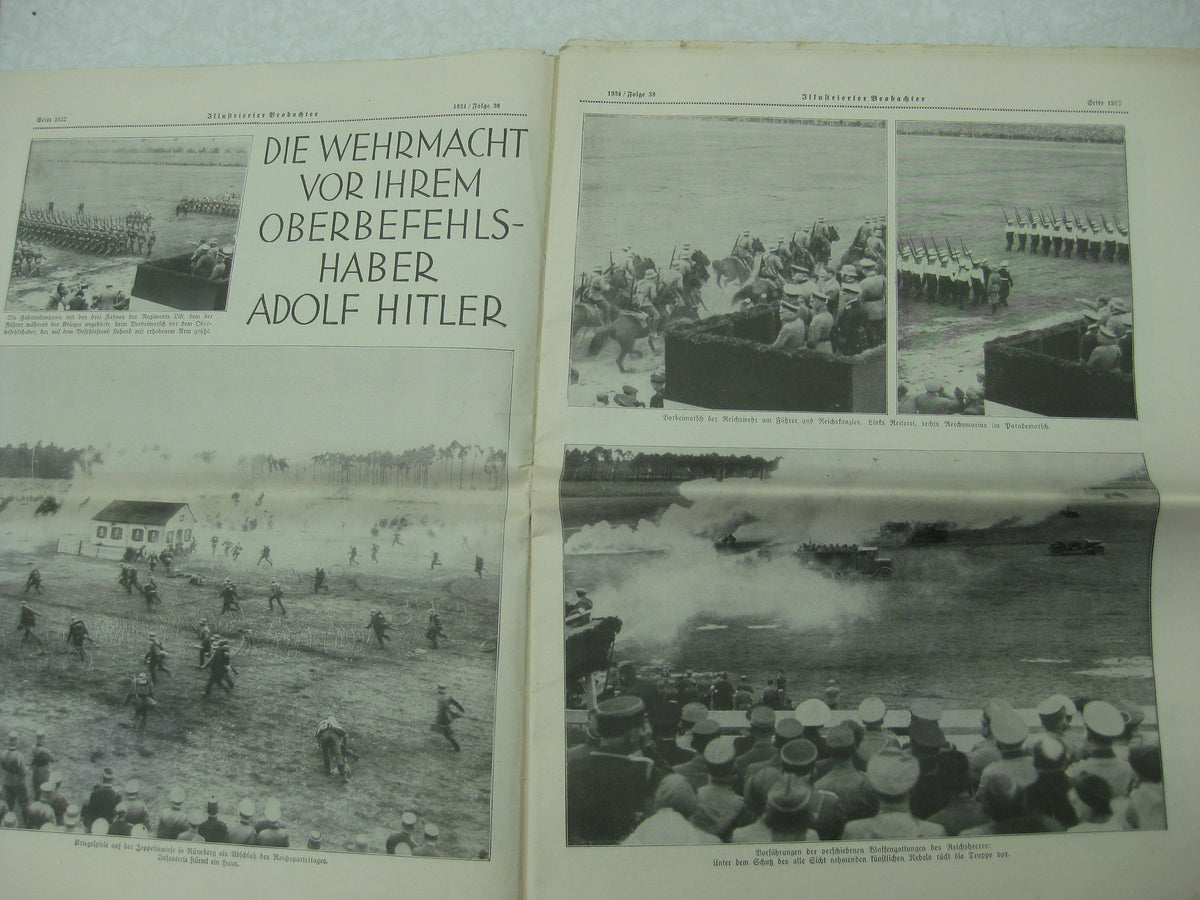 Heft Buch Illustrierter Beobachter 1934