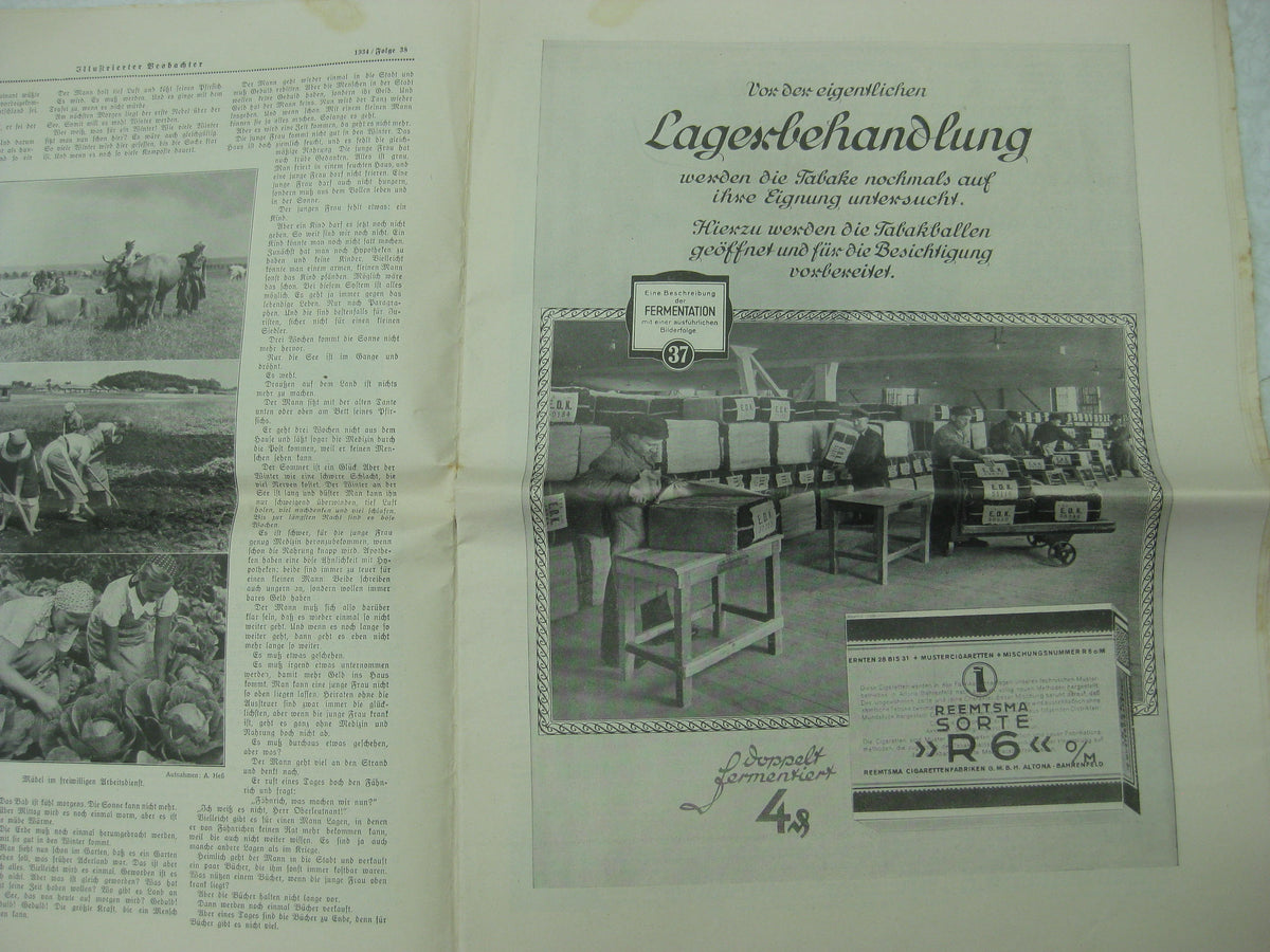 Heft Buch Illustrierter Beobachter 1934