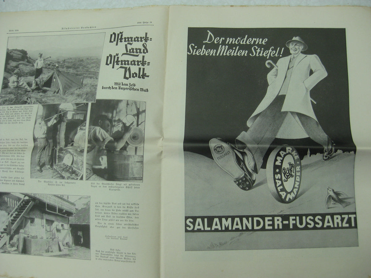 Heft Buch Illustrierter Beobachter 1934