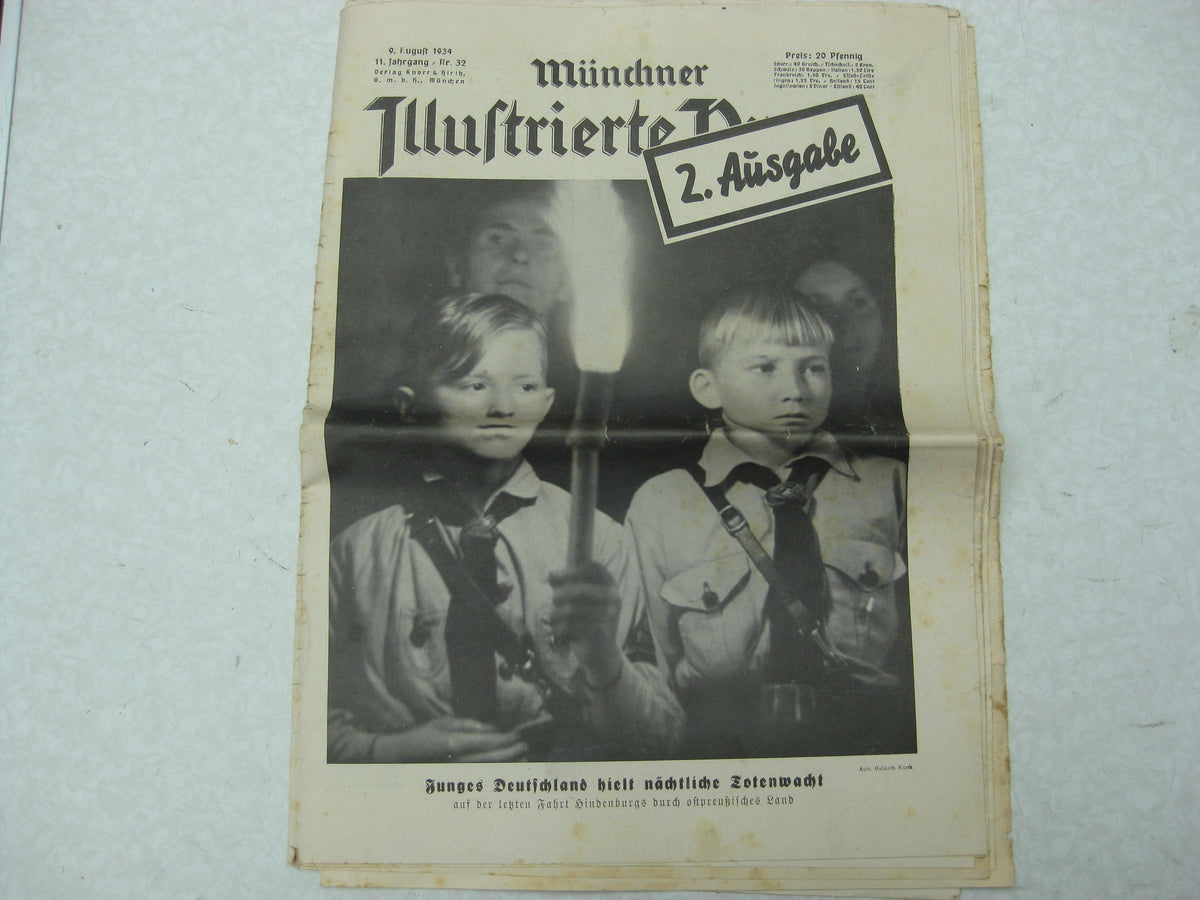 Heft Buch Münchner Illustrierte Presse 1934