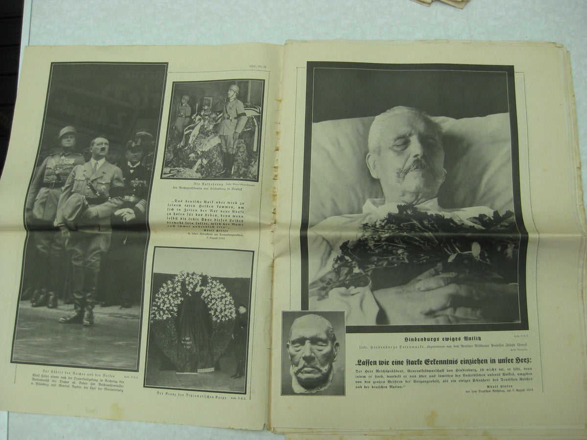 Heft Buch Münchner Illustrierte Presse 1934