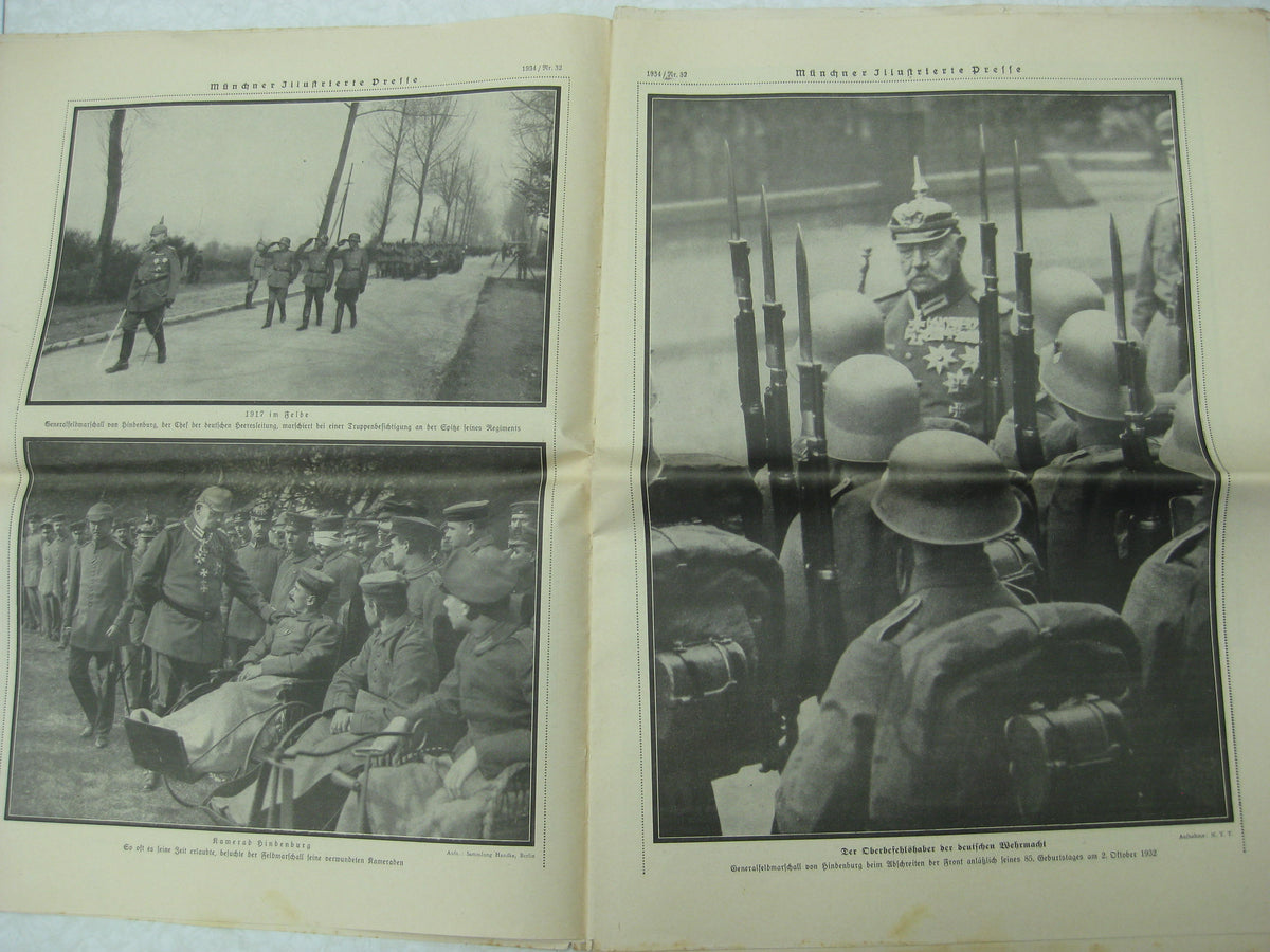 Heft Buch Münchner Illustrierte Presse 1934