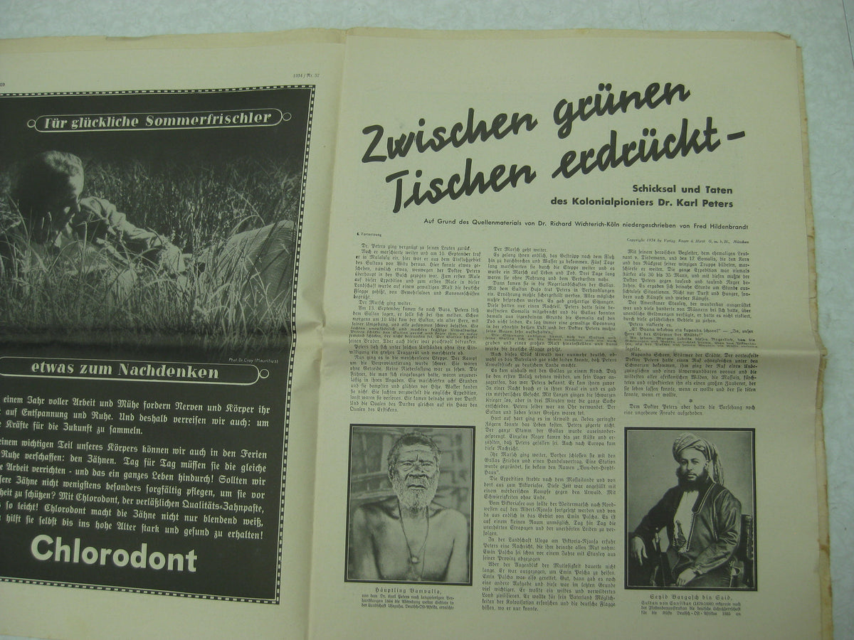 Heft Buch Münchner Illustrierte Presse 1934
