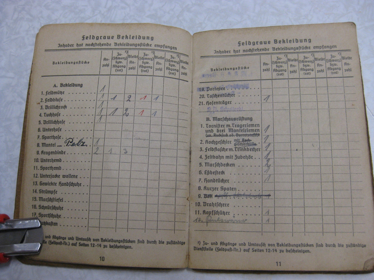 Soldbuch NARVIK NORWEGEN Drontheim  Bogen Lyngdal Verdal Marineartillerie Küstenartillerie