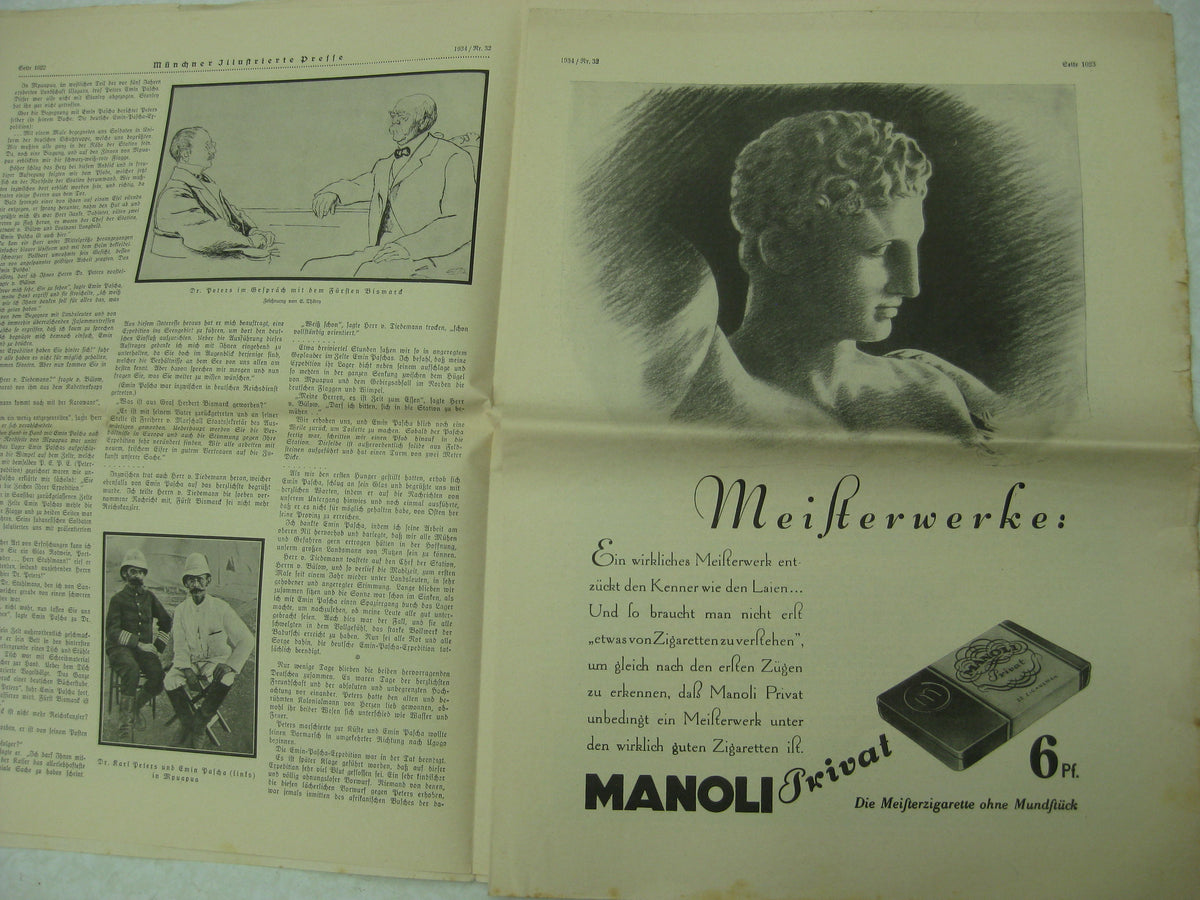 Heft Buch Münchner Illustrierte Presse 1934