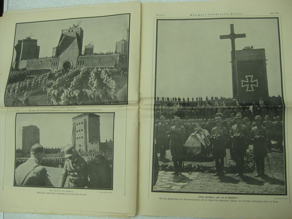 Heft Buch Münchner Illustrierte Presse 1934