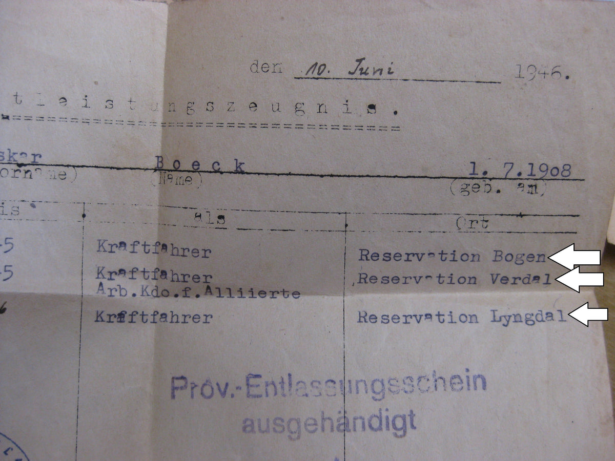Soldbuch NARVIK NORWEGEN Drontheim  Bogen Lyngdal Verdal Marineartillerie Küstenartillerie
