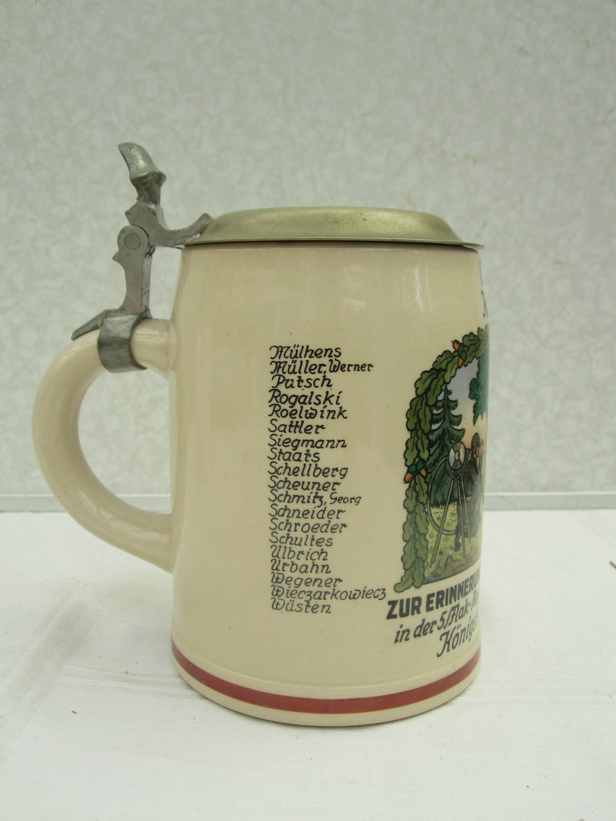 Reservistenkrug Flak Regiment 1 &amp; Flak Regiment 24 KÖNIGSBERG &amp; ISERLOHN