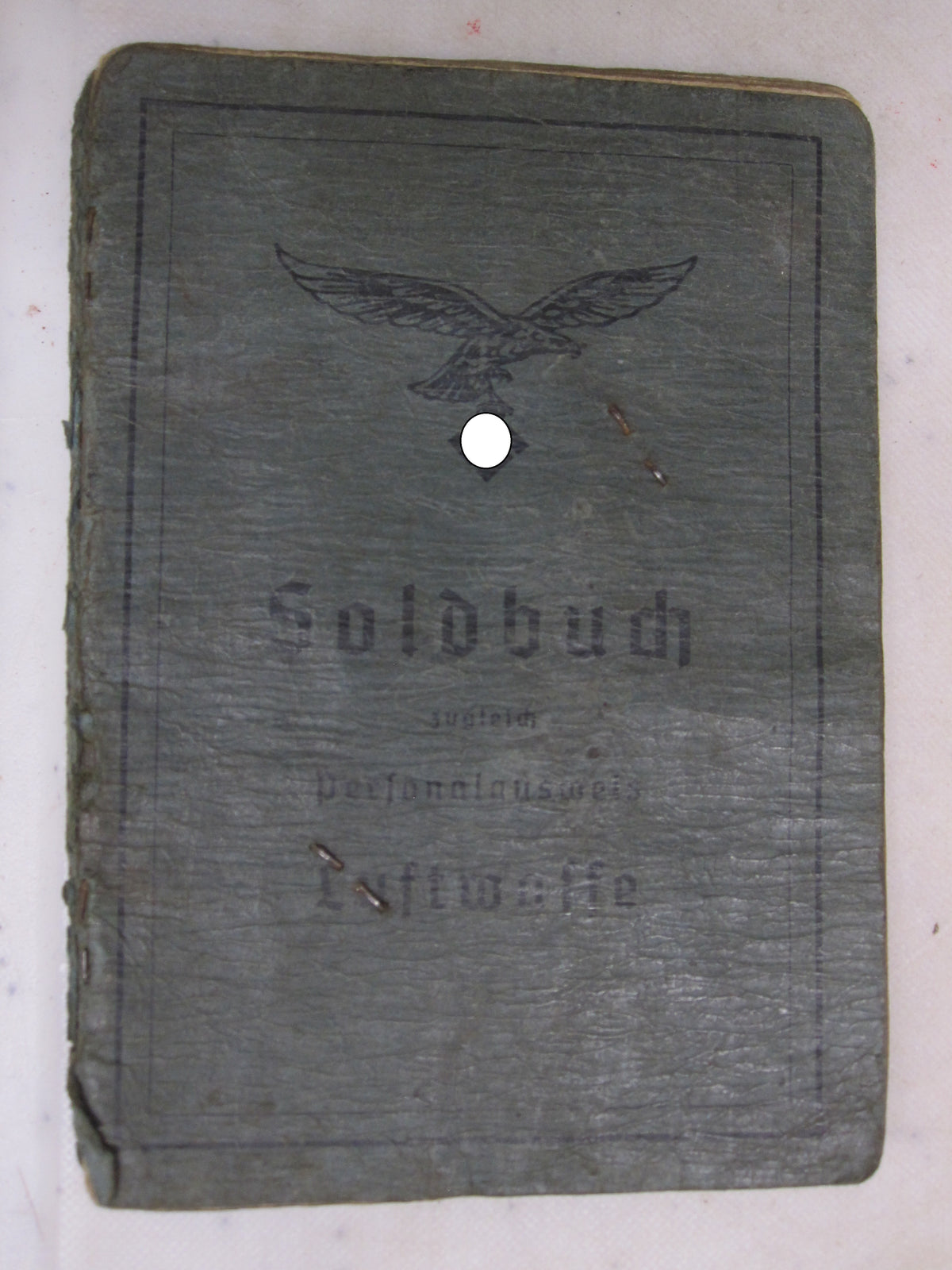 Militärpaß Soldbuch Wehrmacht Luftwaffe