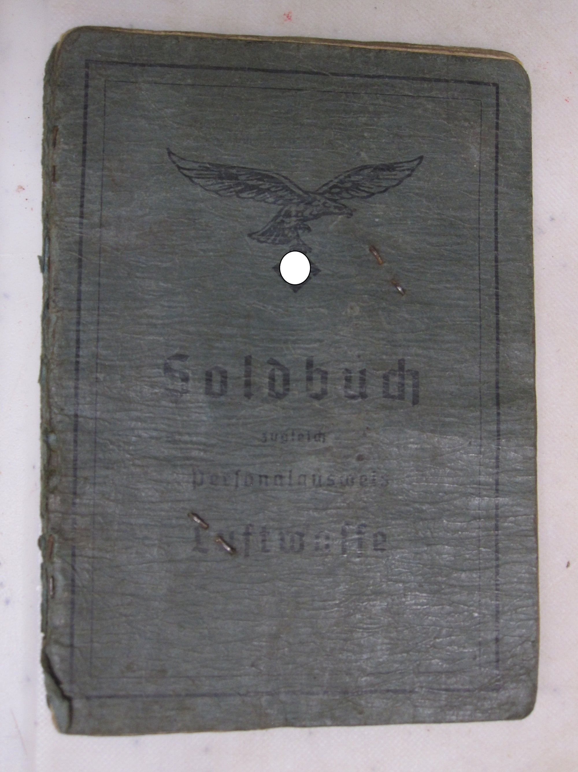 Militärpaß Soldbuch Wehrmacht Luftwaffe