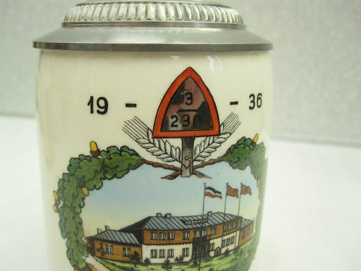 Reservistenkrug Reichsarbeitsdienst (RAD) 1936 PÖßNECK in Thüringen
