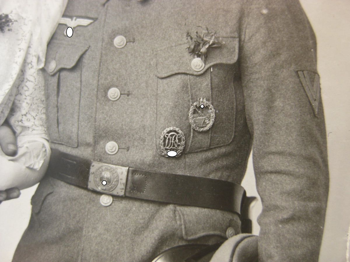 Marineartillerie Kriegsabzeichen Mint Condition