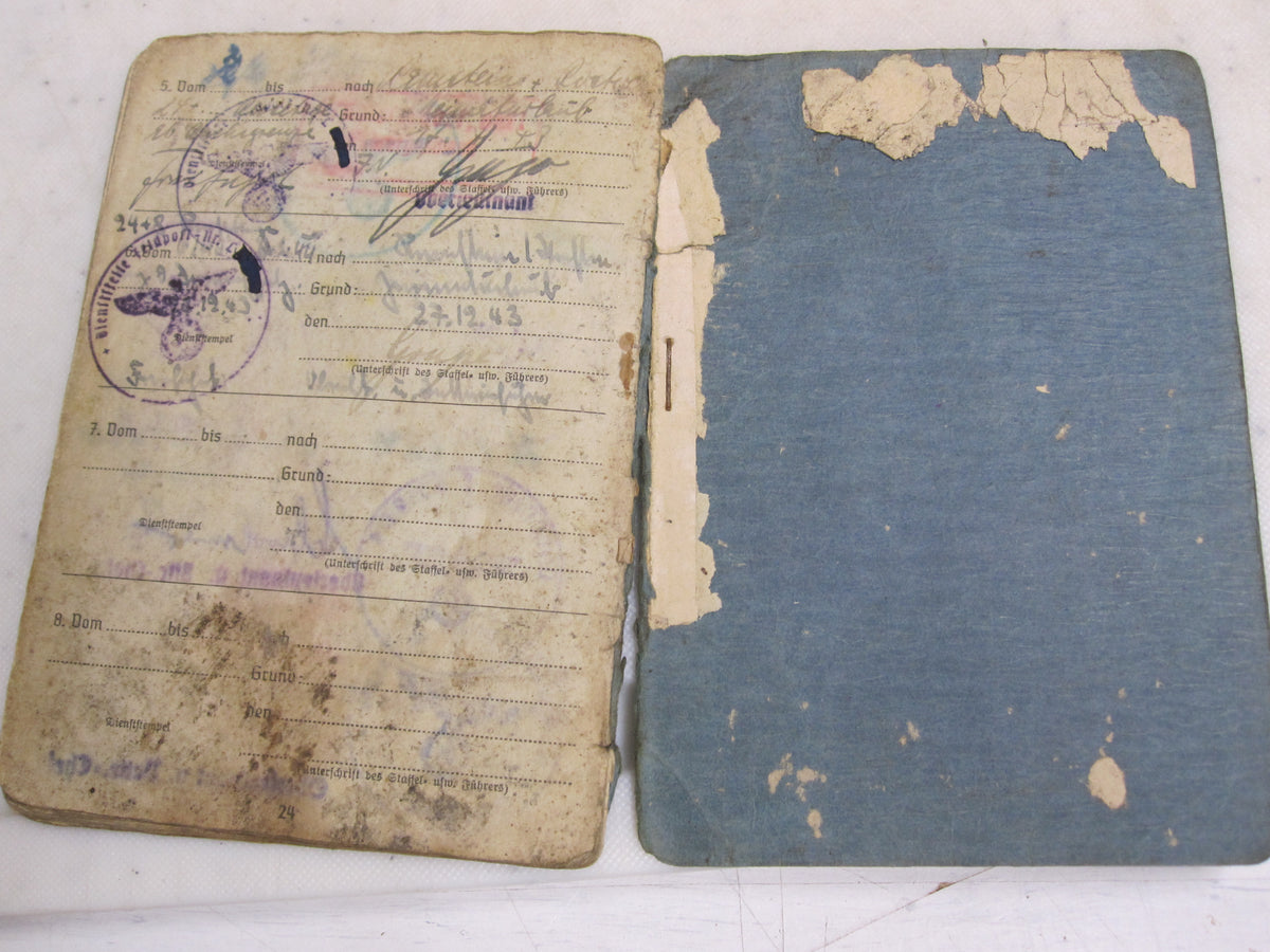 Militärpaß Soldbuch Wehrmacht Luftwaffe