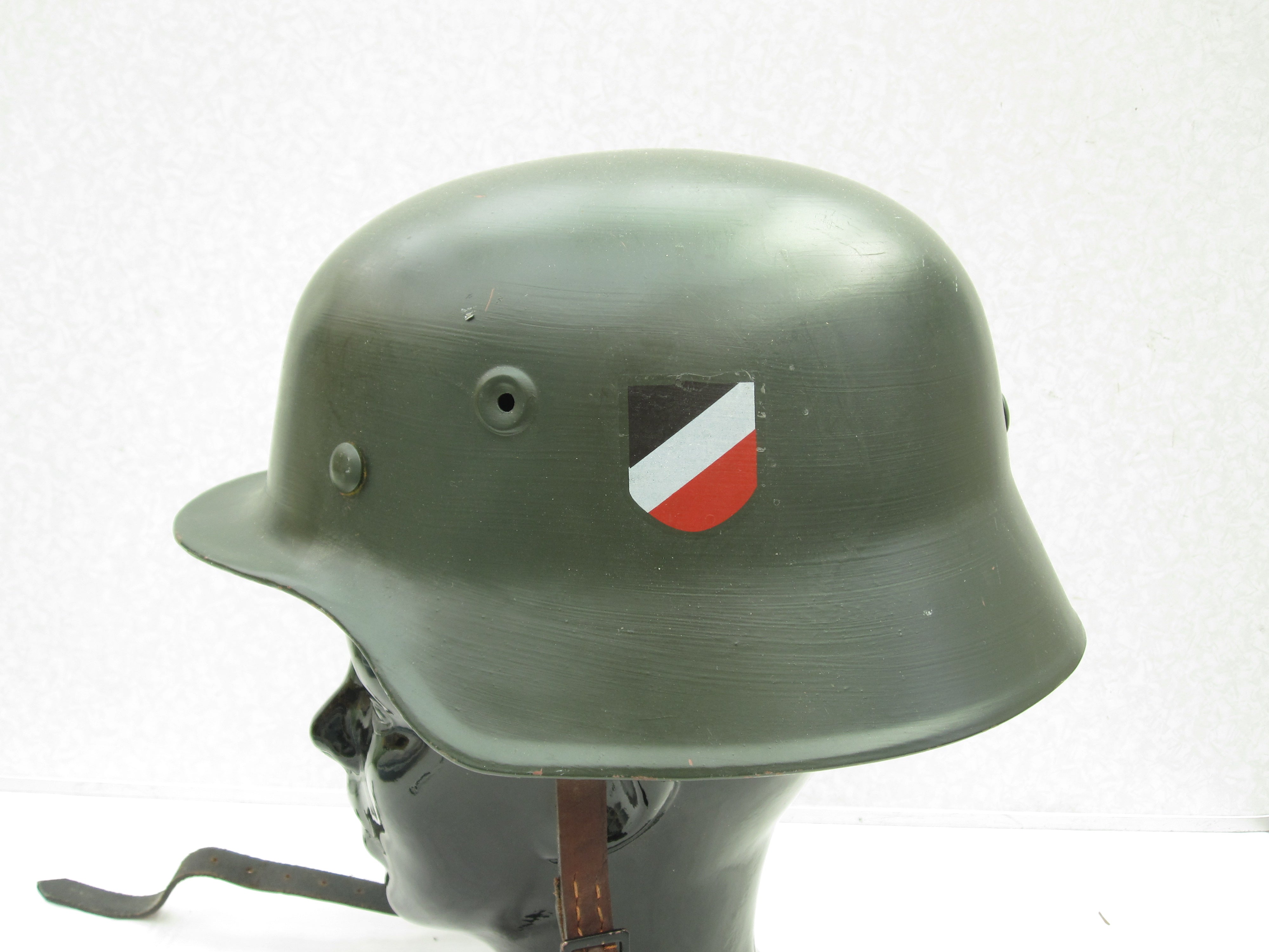 M40 Stahlhelm Wehrmacht / Waffen-SS Reenactment - Josch's Sammlung - Militaria