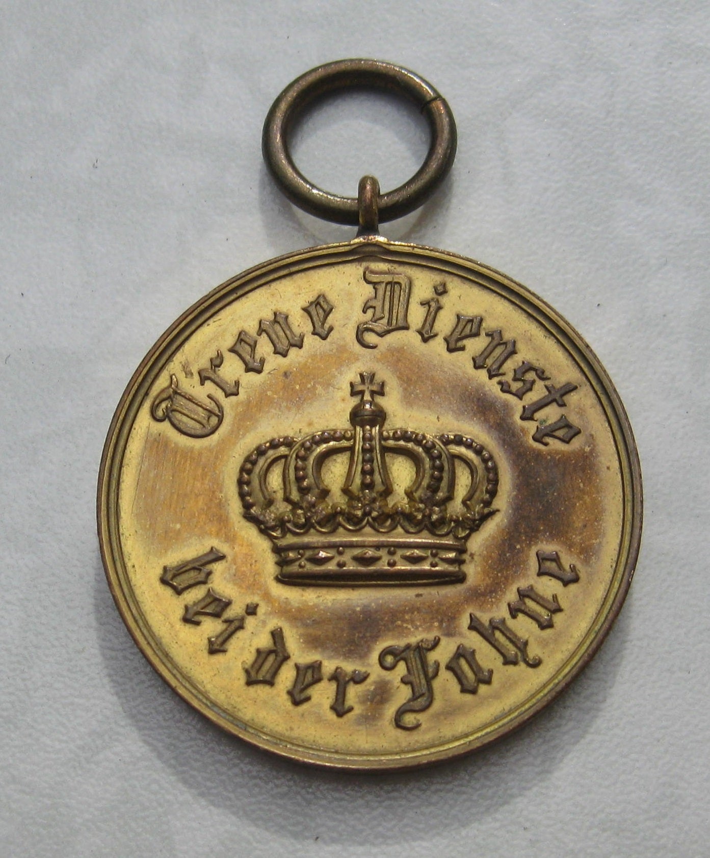 Medaille Treue Dienste bei der Fahne 12 Dienstjahre -Preußen-