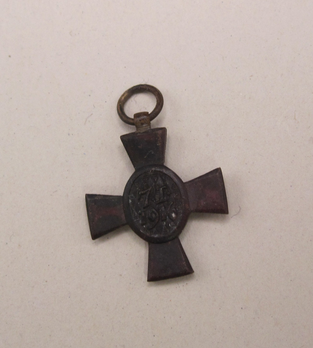 H.W.  -  -  Miniaturorden Bayern König Ludwig Kreuz 1916 Erinnerungskreuz