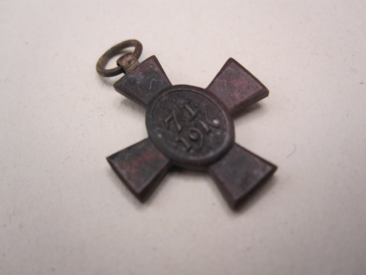 H.W.  -  -  Miniaturorden Bayern König Ludwig Kreuz 1916 Erinnerungskreuz