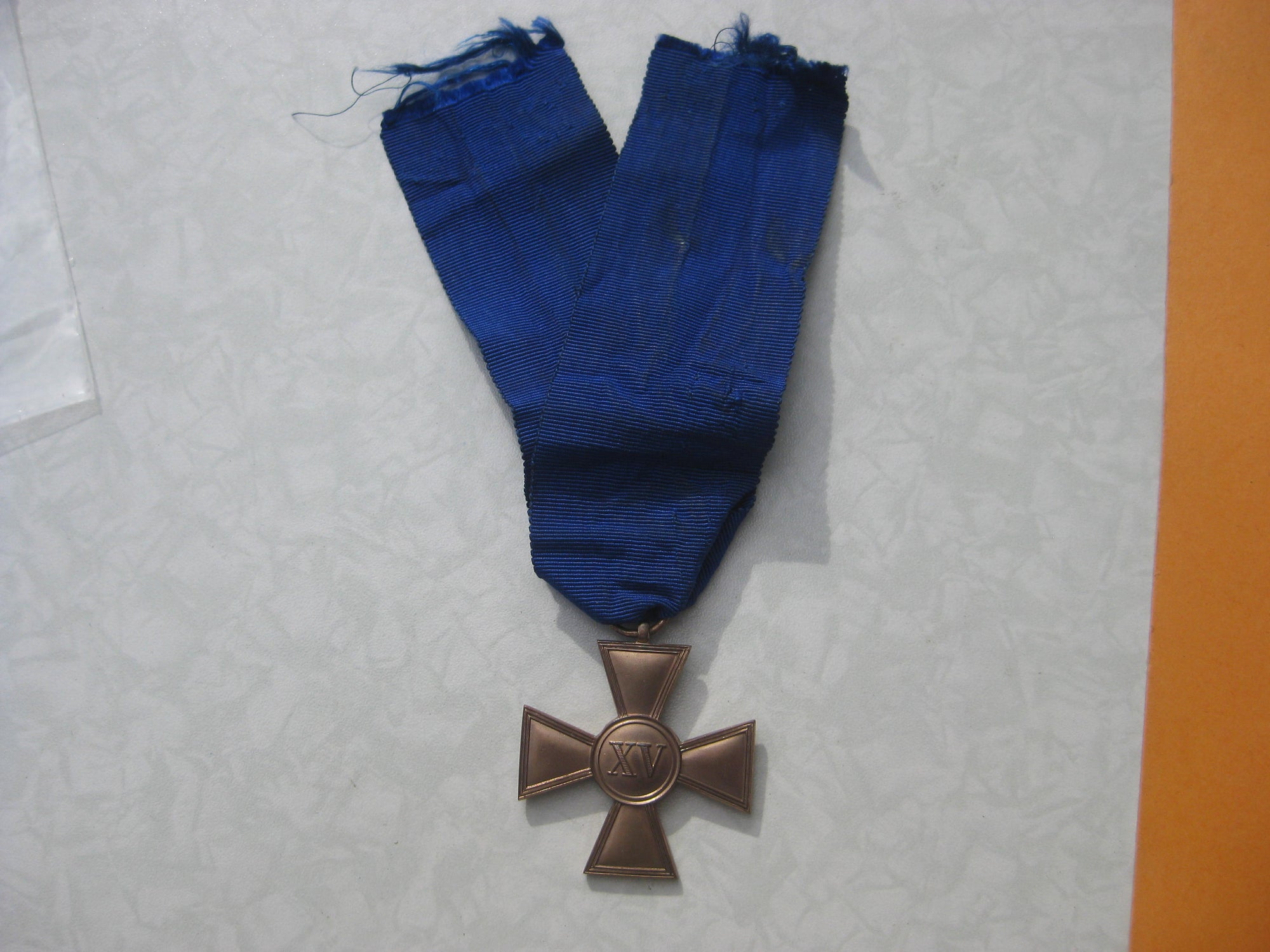 Ordenskreuz für Treue Dienste 15 Dienstjahre für Unteroffiziere und Mannschaften -Preußen-