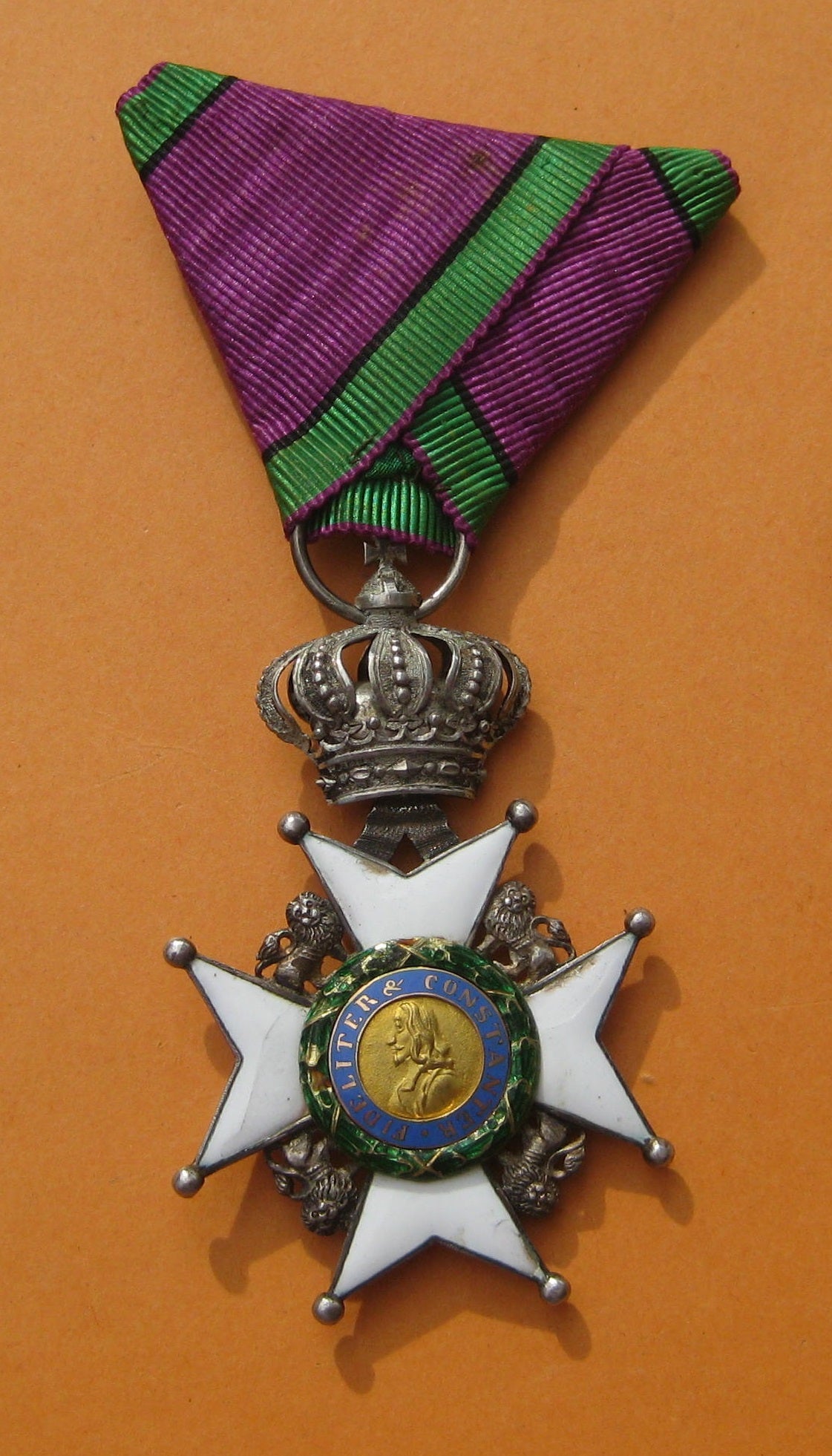 Ritterkreuz herzoglich Ernestinischer Hausorden 2.Klasse OHNE Schwerter Sachsen