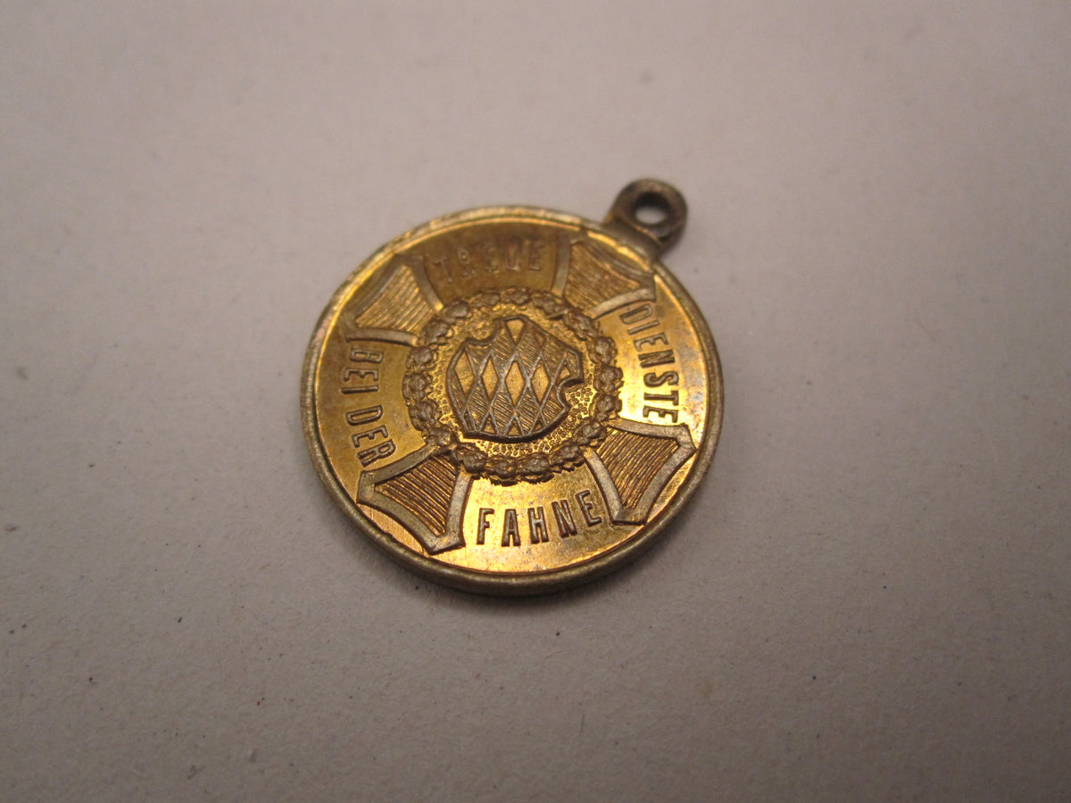 H.W.  -  - Miniaturorden Bayern Dienstauszeichnung 2.Klasse 12 Dienstjahre Medaille