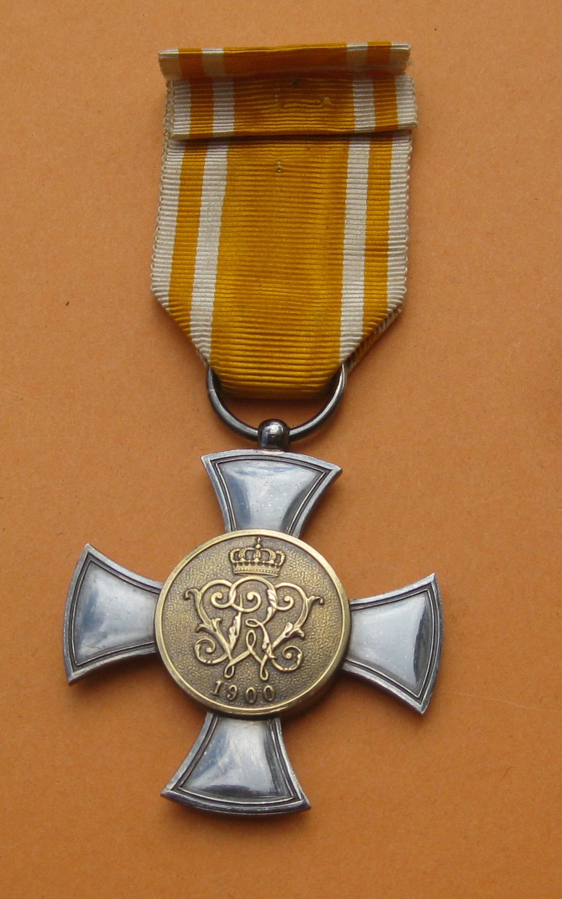 Kreuz des allgemeinen Ehrenzeichens 1900 -SILBER-