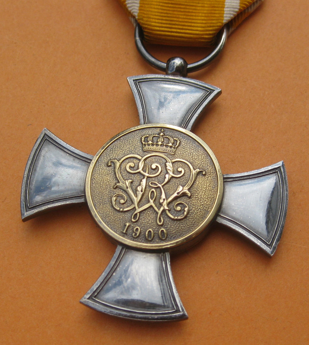 Kreuz des allgemeinen Ehrenzeichens 1900 -SILBER-