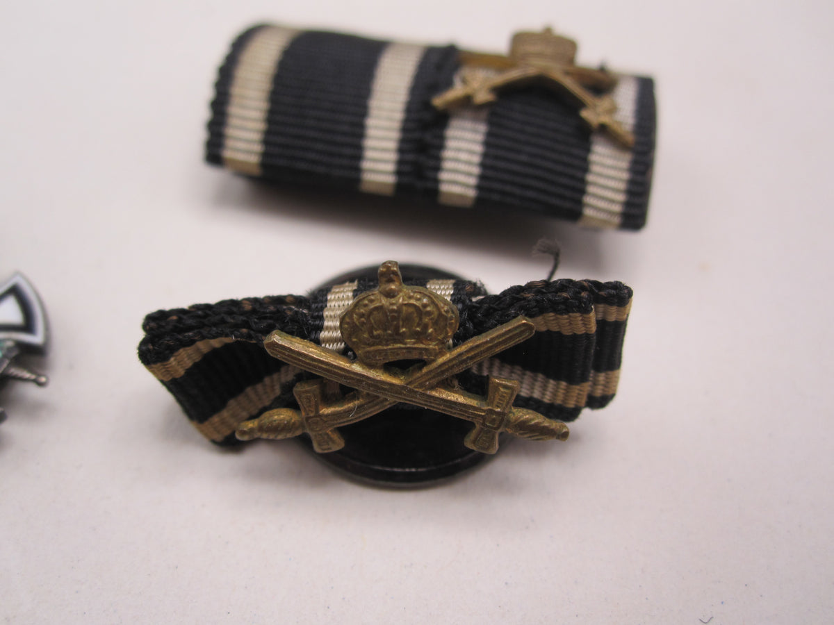 H.W.  -  -  Miniaturorden Hausorden von Hohenzollern Ritterkreuz Miniatur