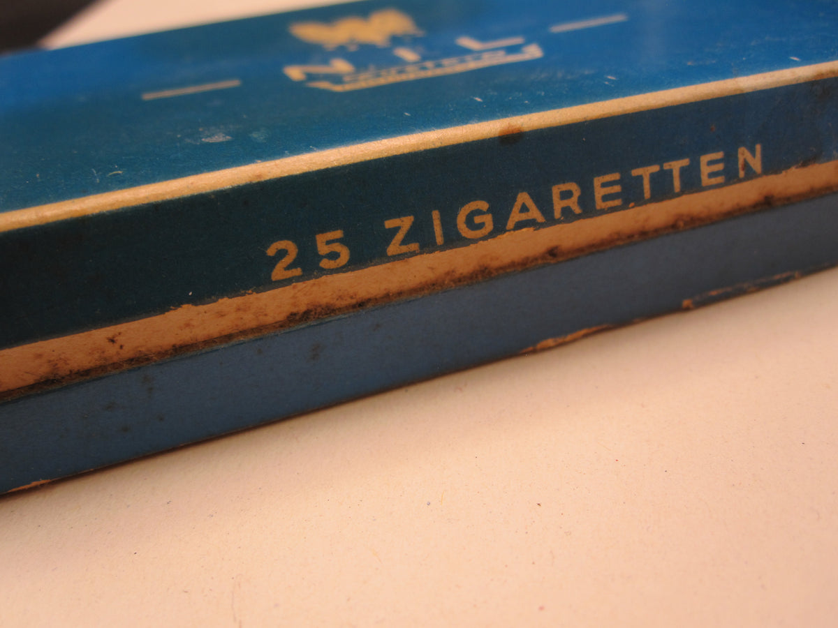 Originale &amp; alte ungeöffnete Marketenderware Wehrmacht 25 Zigaretten NIL Austria