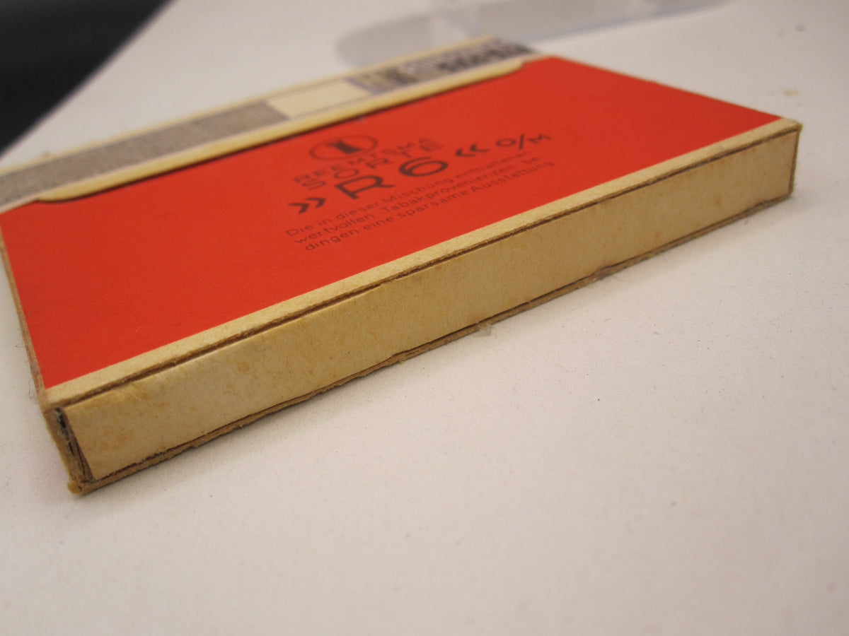 Originale &amp; alte Marketenderware Wehrmacht Zigaretten Reemtsma R6 -Werk München-