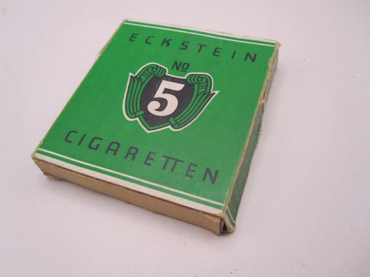 Originale &amp; alte Marketenderware Wehrmacht Zigaretten Eckstein No. 5
