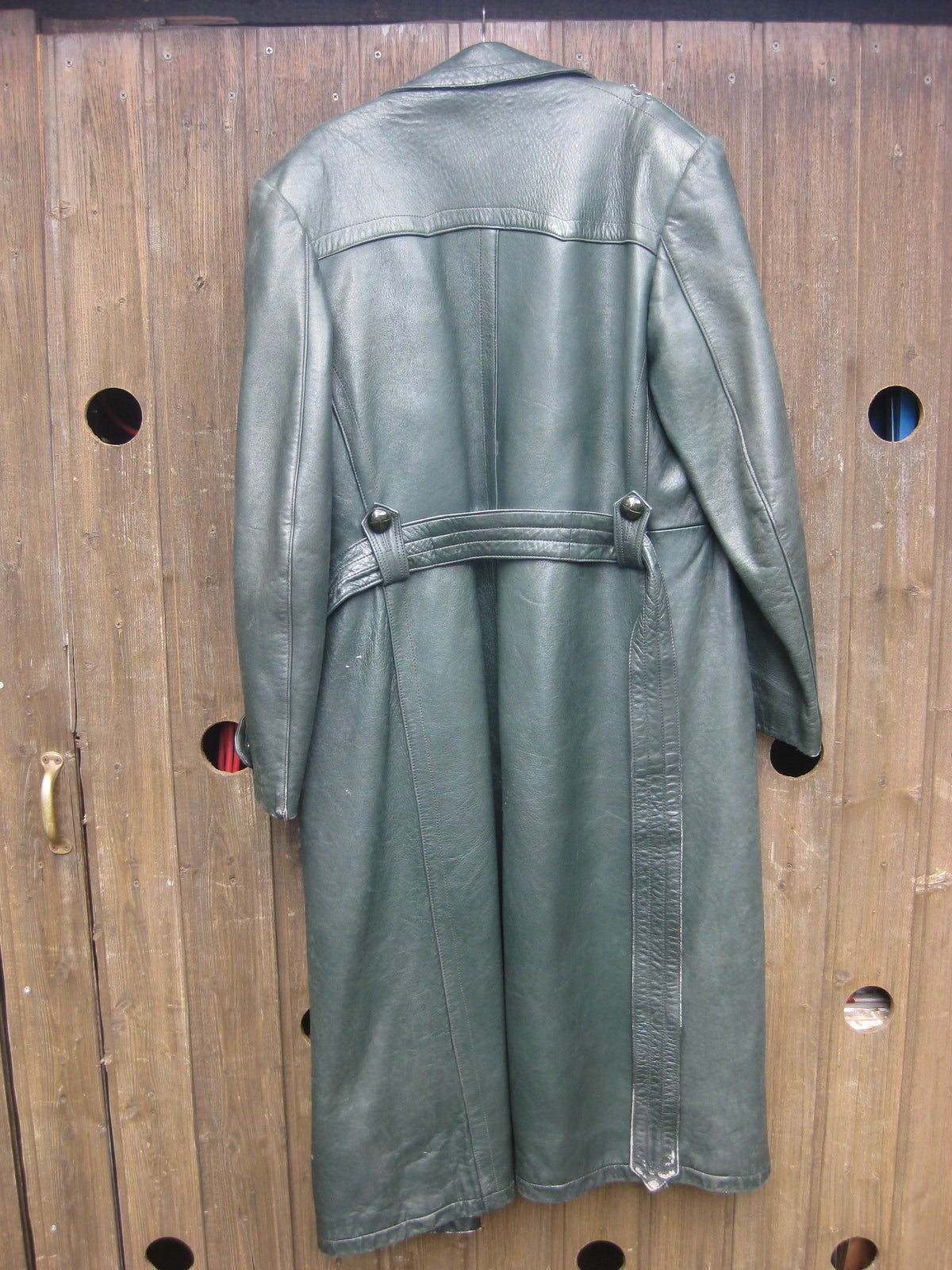 Original Motorradmantel Ledermantel aus den 1930 / 40igern