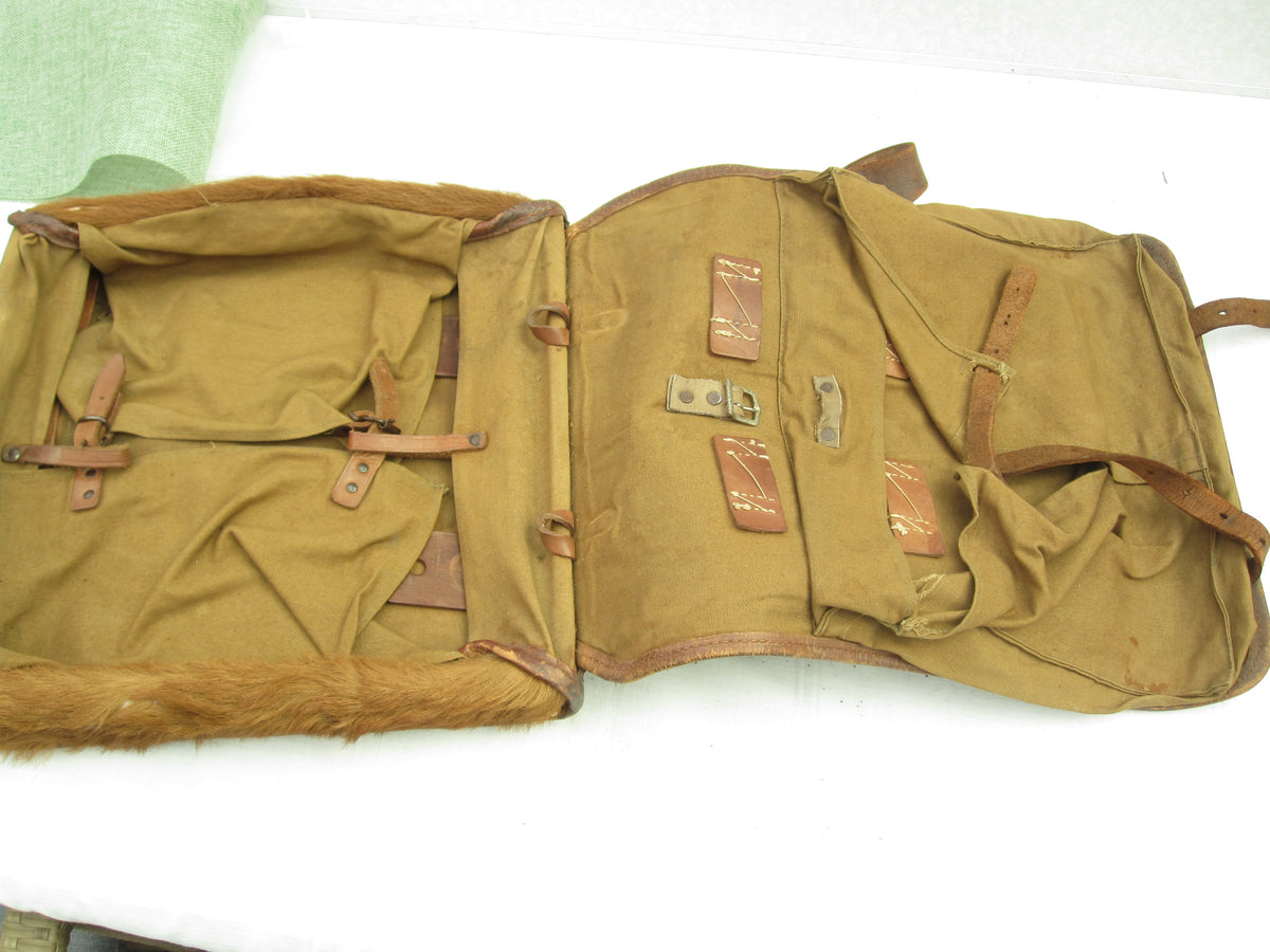 Felltornister Affe der deutschen Armee Wehrmacht