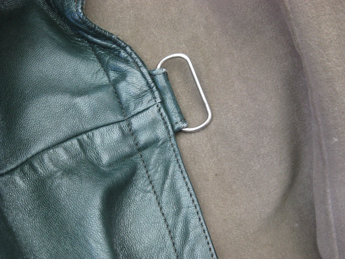 Original Motorradmantel Ledermantel aus den 1930 / 40igern