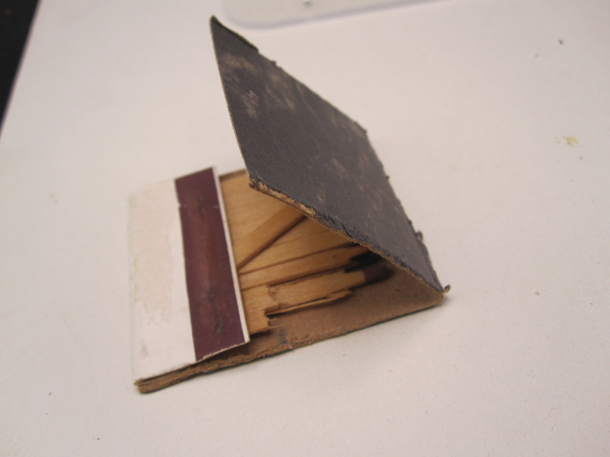 Originale &amp; alte geöffnete Marketenderware Wehrmacht Streichhölzer