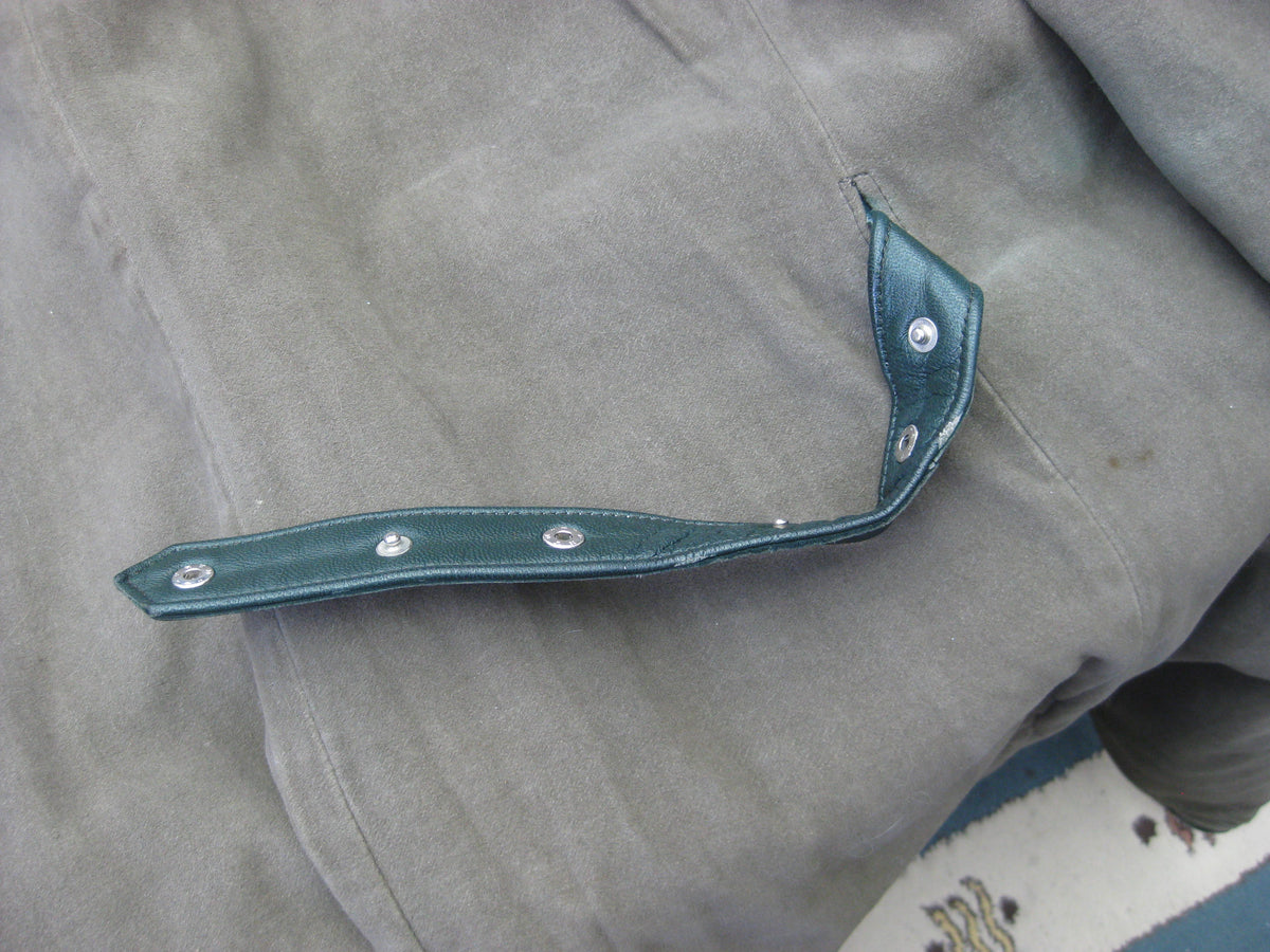 Original Motorradmantel Ledermantel aus den 1930 / 40igern