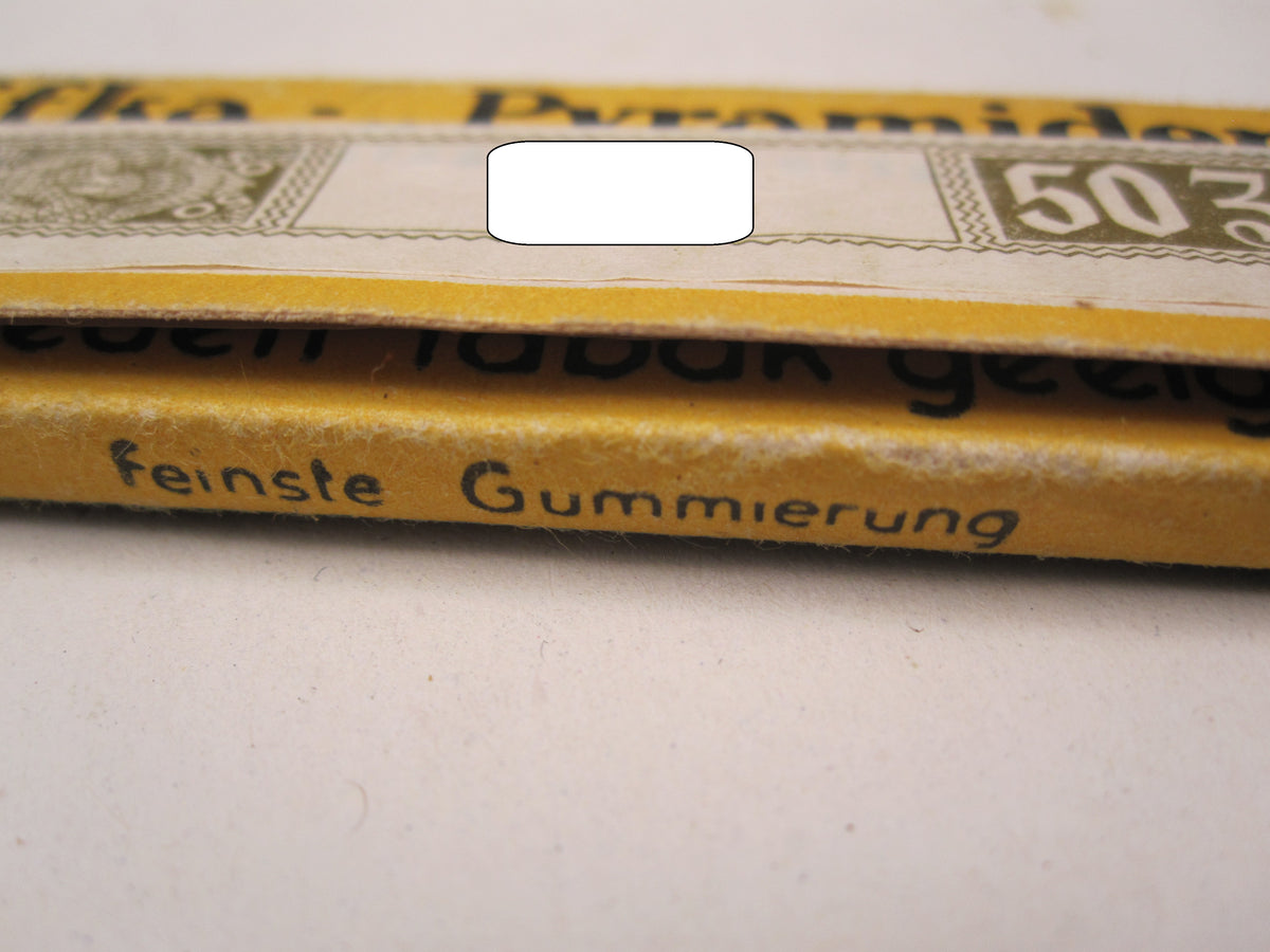 Originale &amp; alte ungeöffnete Marketenderware Wehrmacht Zigarettenhüllen Efka Pyramiden