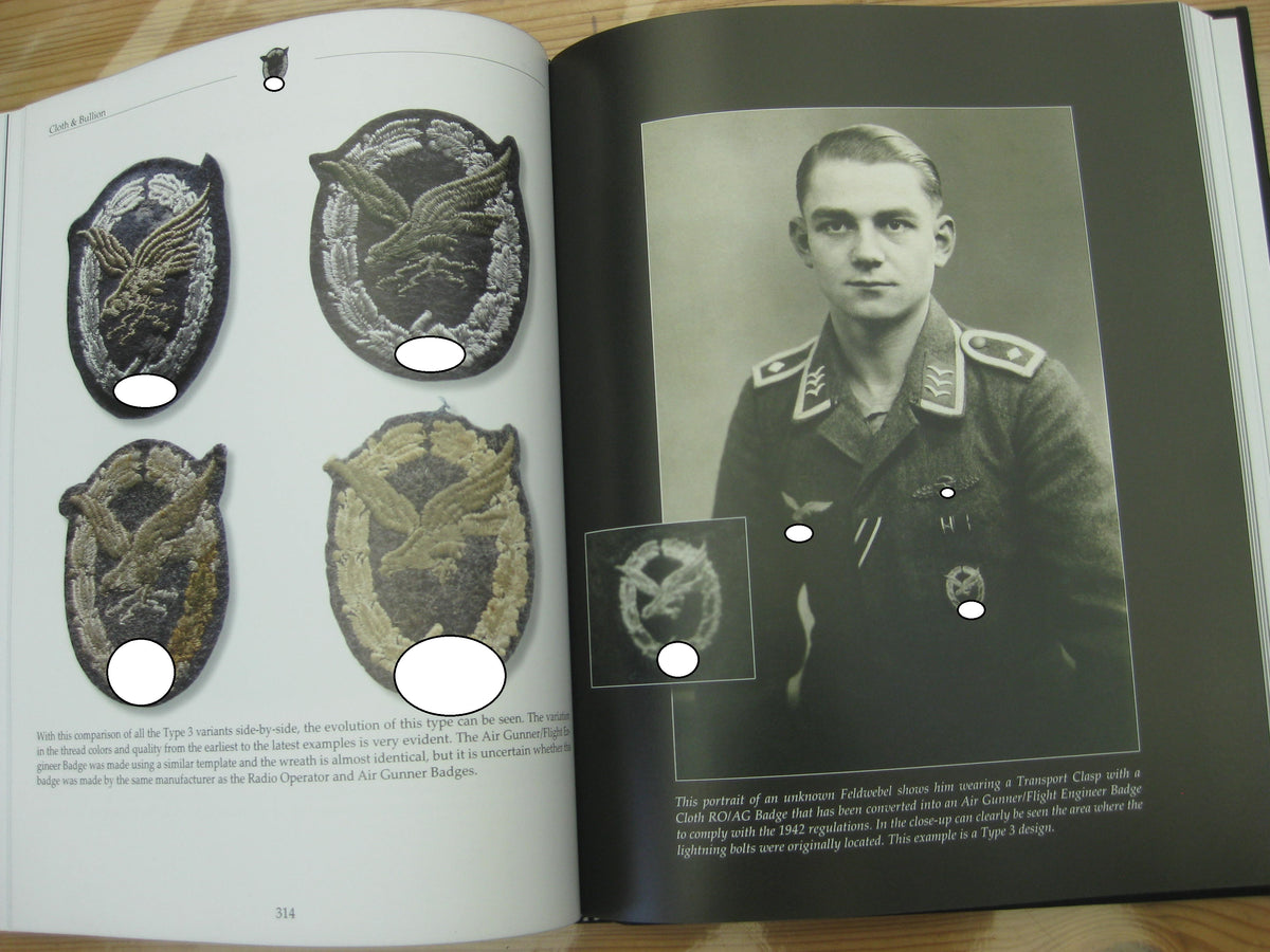 Ordenskatalog Buch Luftwaffenauszeichnungen Fliegerschützenabzeichen Bordfunkerabzeichen